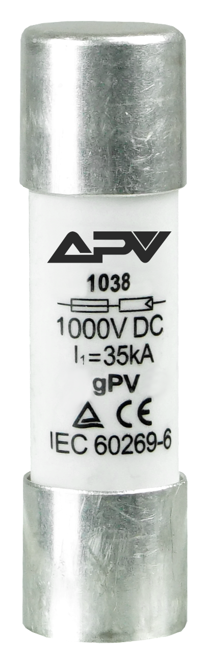 PV-Sicherungshalter DC Zylindrische Sicherungseinsätze 10A-32A 10x38  Sicherung